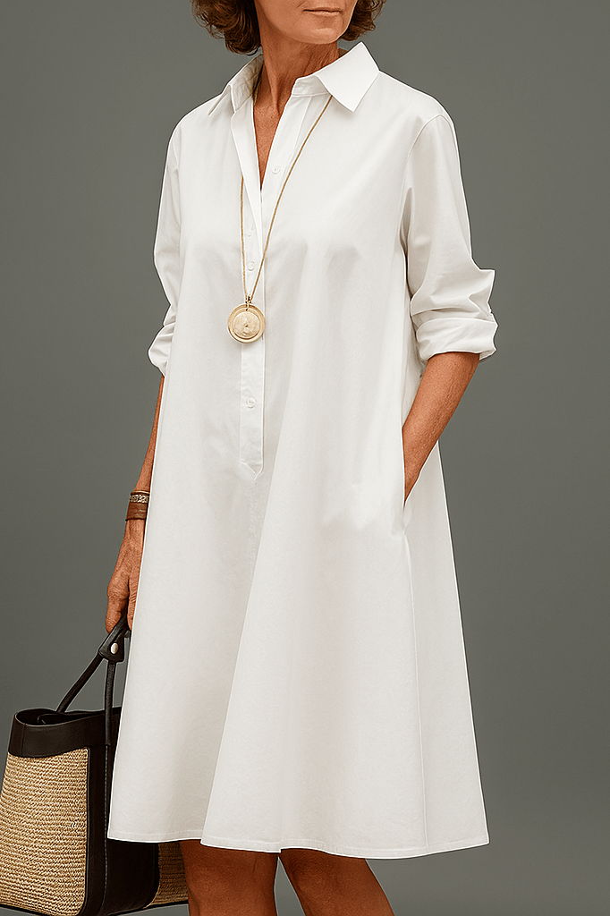 Waltraud - Abito Midi Premium Elegante dallo Stile Senza Tempo A minha loja
