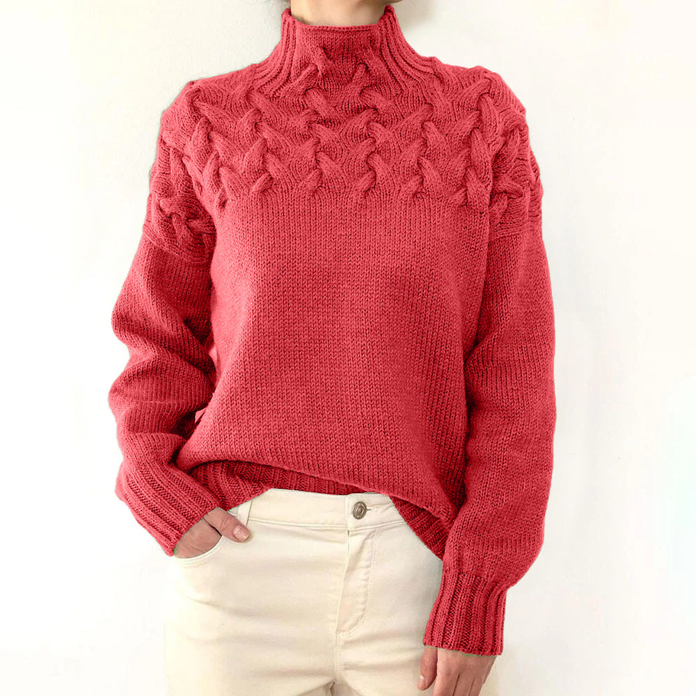 Elena | Maglione caldo con collo alto A minha loja