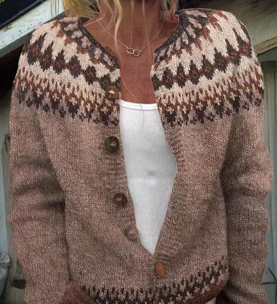 IRIS | CARDIGAN ISLANDESE VINTAGE