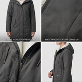 Constance | Cappotto Impermeabile con Cappuccio