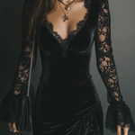 Blanka – Eleganti vestiti neri in pizzo A minha loja