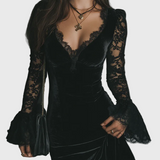Blanka – Eleganti vestiti neri in pizzo A minha loja