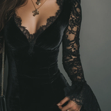 Blanka – Eleganti vestiti neri in pizzo A minha loja