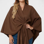Yvette | Poncho Drappeggiato Elegante A minha loja