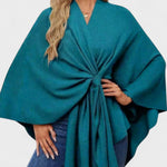 Yvette | Poncho Drappeggiato Elegante A minha loja
