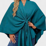 Yvette | Poncho Drappeggiato Elegante A minha loja
