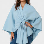 Yvette | Poncho Drappeggiato Elegante A minha loja