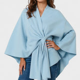 Yvette | Poncho Drappeggiato Elegante A minha loja