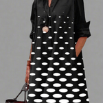 Yvonne - Abito midi kimono elegante A minha loja