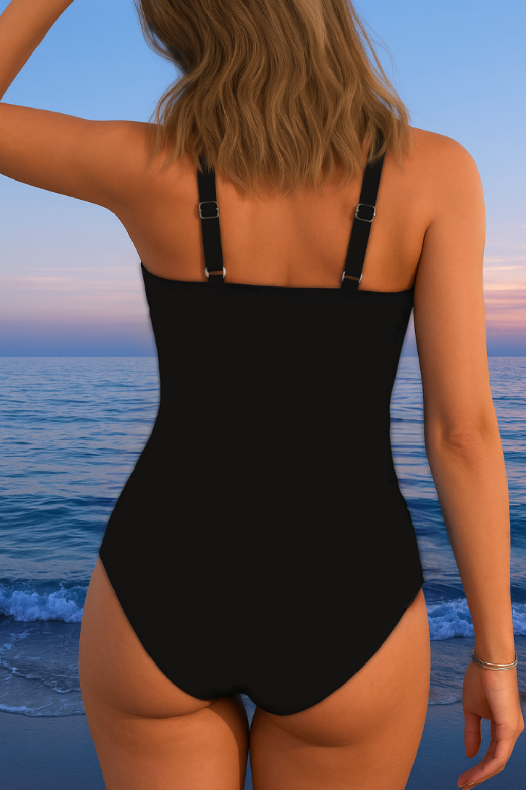 Siracusa - Costume da Bagno Elegante con Motivo Colorato A minha loja