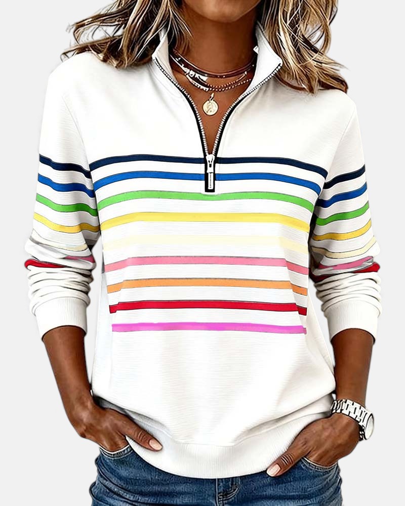 Andrea – Maglione a righe da donna A minha loja