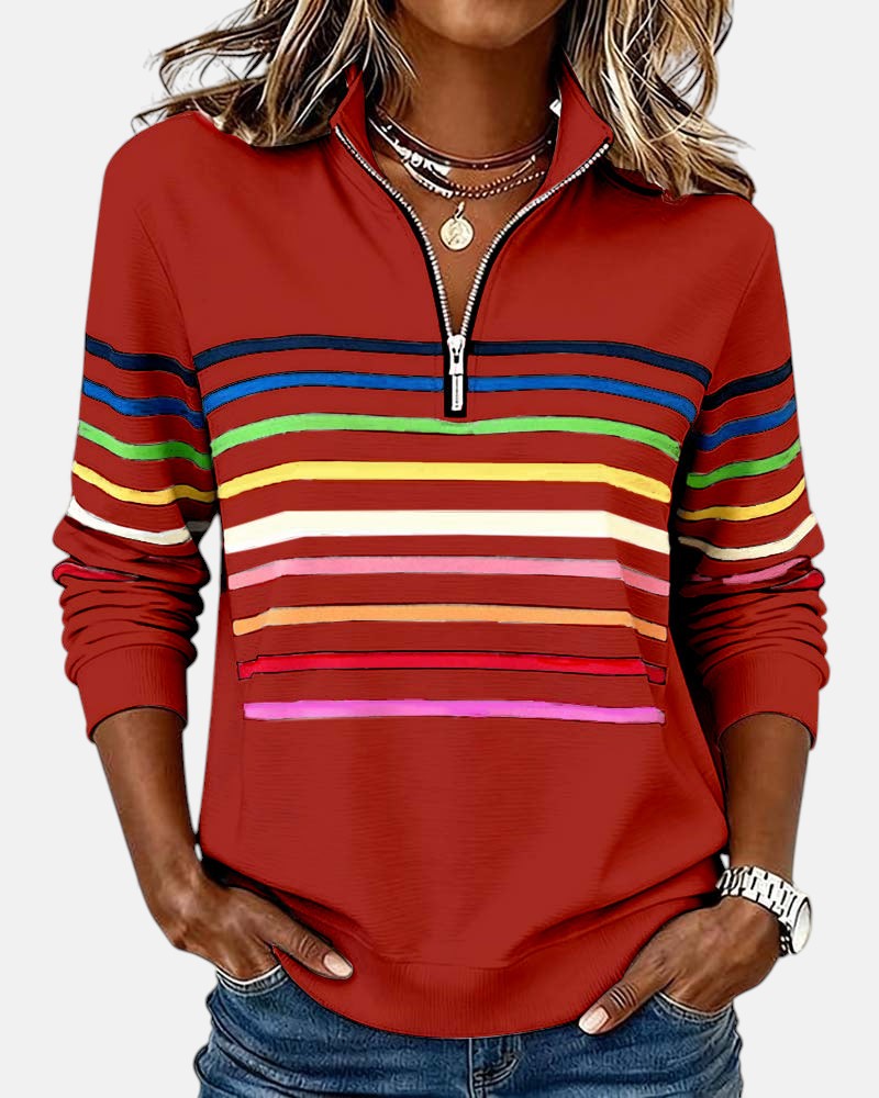 Andrea – Maglione a righe da donna A minha loja