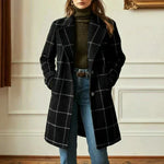 Martina - Cappotto a quadri classico A minha loja