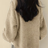 EVERLIGHT | MAGLIONE CASUAL CON SPACCHI LATERALI