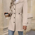 Veronika – Cappotto urbano premium con bottoni A minha loja