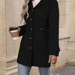 Veronika – Cappotto urbano premium con bottoni A minha loja