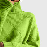 Angela™ | Pullover con Collo Alto