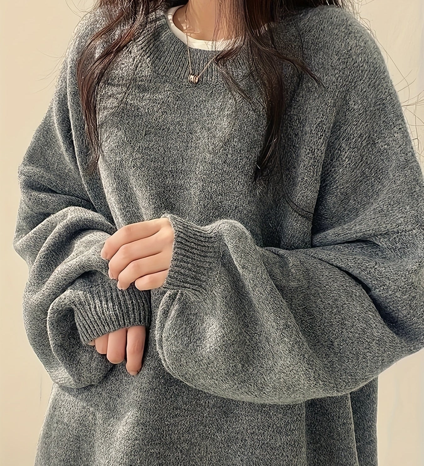 EVERLIGHT | MAGLIONE CASUAL CON SPACCHI LATERALI