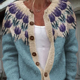 KEIRA | CARDIGAN FLOREALE