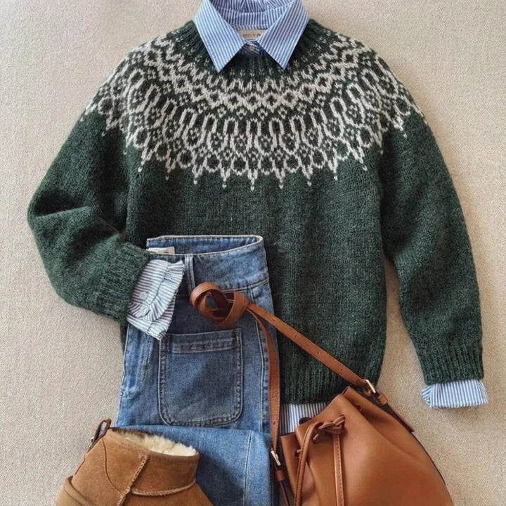 TUNDRA | MAGLIONE FAIR ISLE DA DONNA