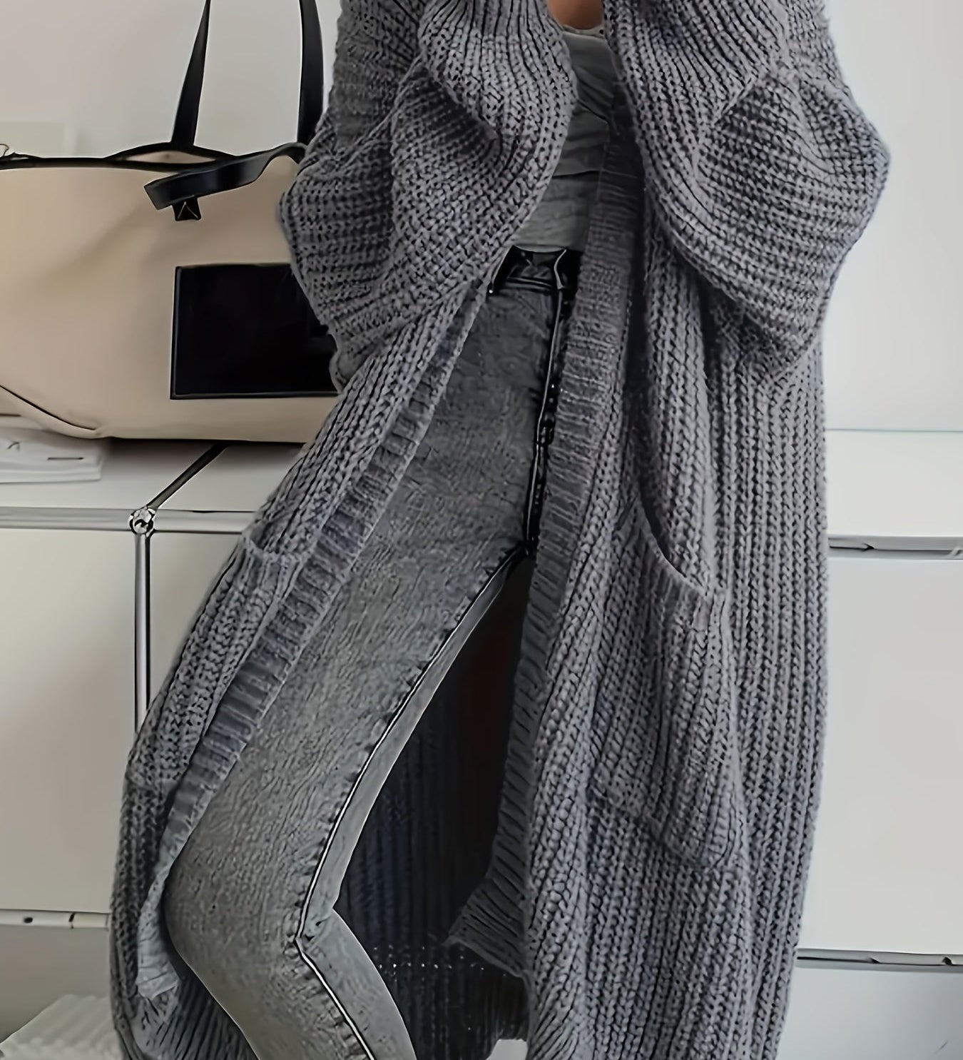 Alice | Comfortable Longline Cardigan A minha loja