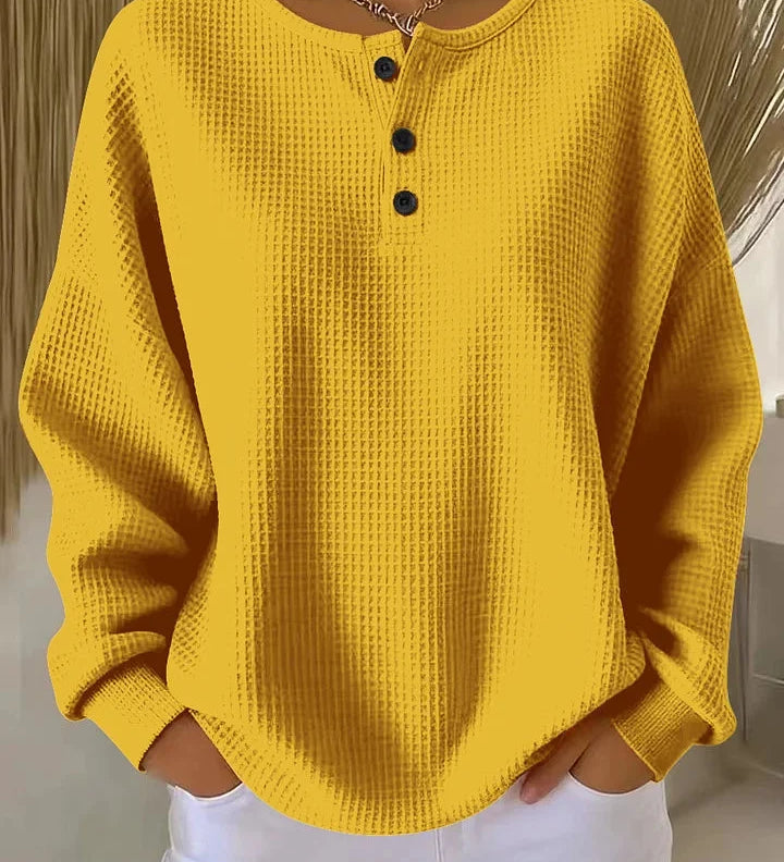 Michaela – Maglione da donna elegante con bottoni A minha loja