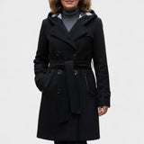 Leona™ | Cappotto elegante a doppio petto A minha loja
