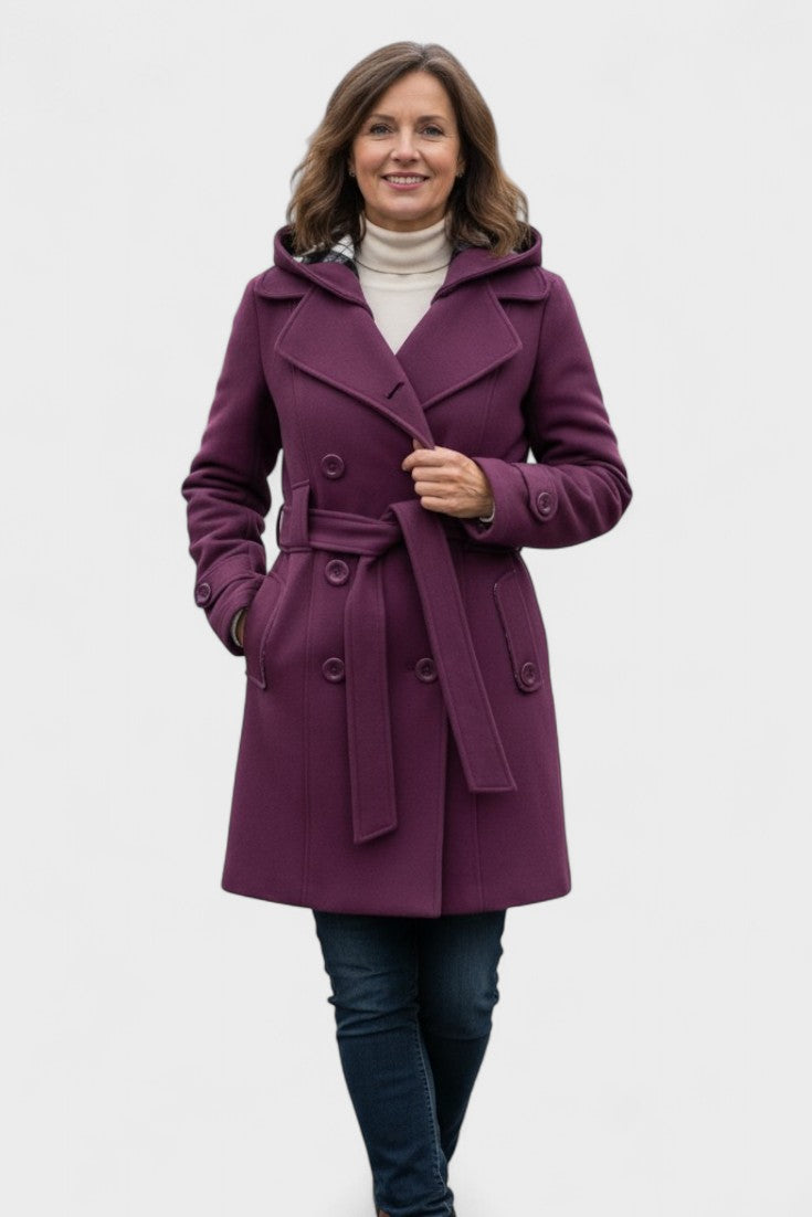 Leona™ | Cappotto elegante a doppio petto A minha loja