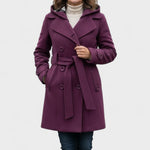 Leona™ | Cappotto elegante a doppio petto A minha loja