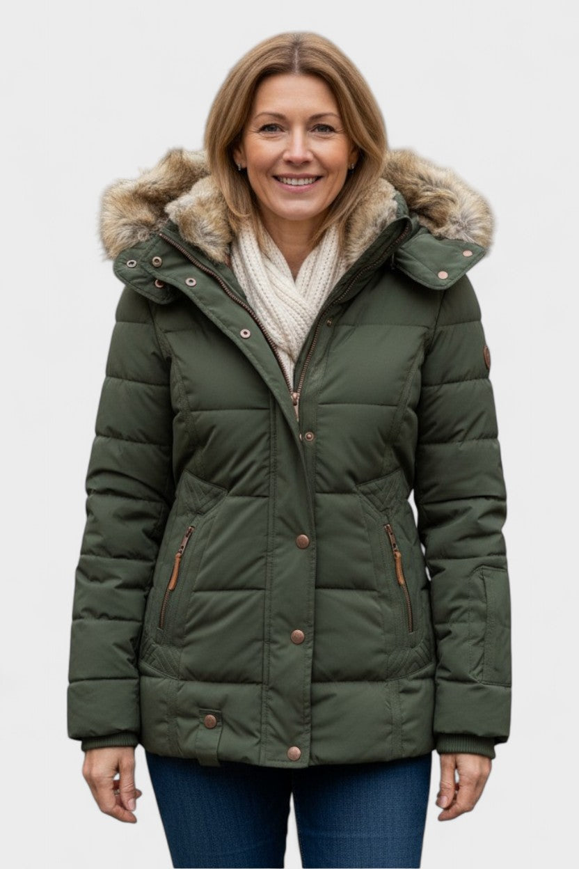 Simona™ | Cappotto invernale elegante A minha loja