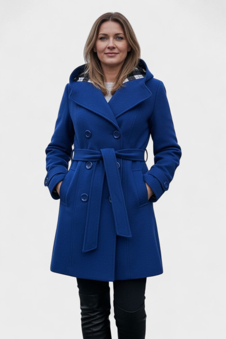 Leona™ | Cappotto elegante a doppio petto A minha loja