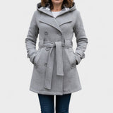 Leona™ | Cappotto elegante a doppio petto A minha loja
