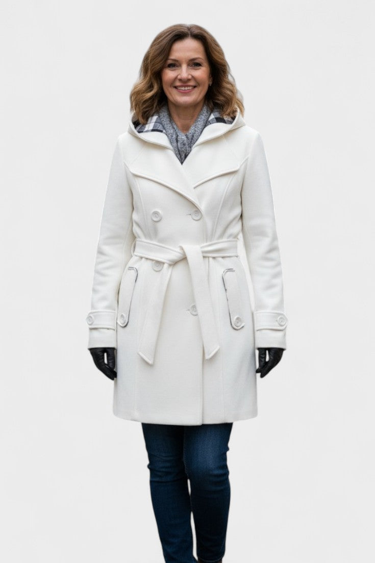 Leona™ | Cappotto elegante a doppio petto A minha loja