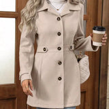Veronika – Cappotto urbano premium con bottoni A minha loja