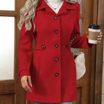 Veronika – Cappotto urbano premium con bottoni A minha loja