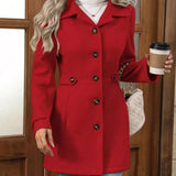 Veronika – Cappotto urbano premium con bottoni A minha loja
