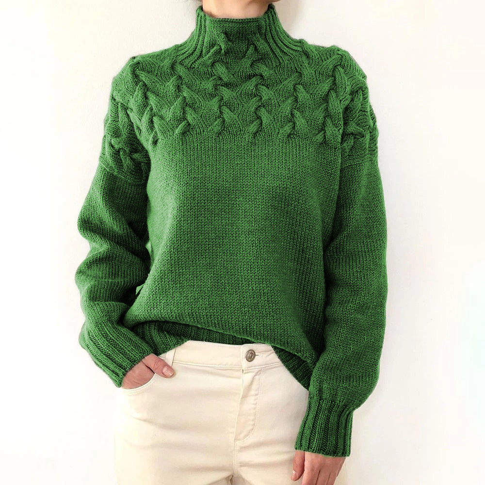 Elena | Maglione caldo con collo alto A minha loja