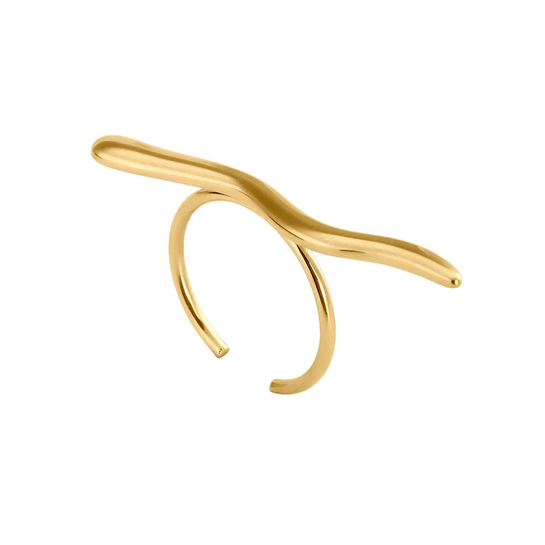 Anello Minimalista in Oro a Rami