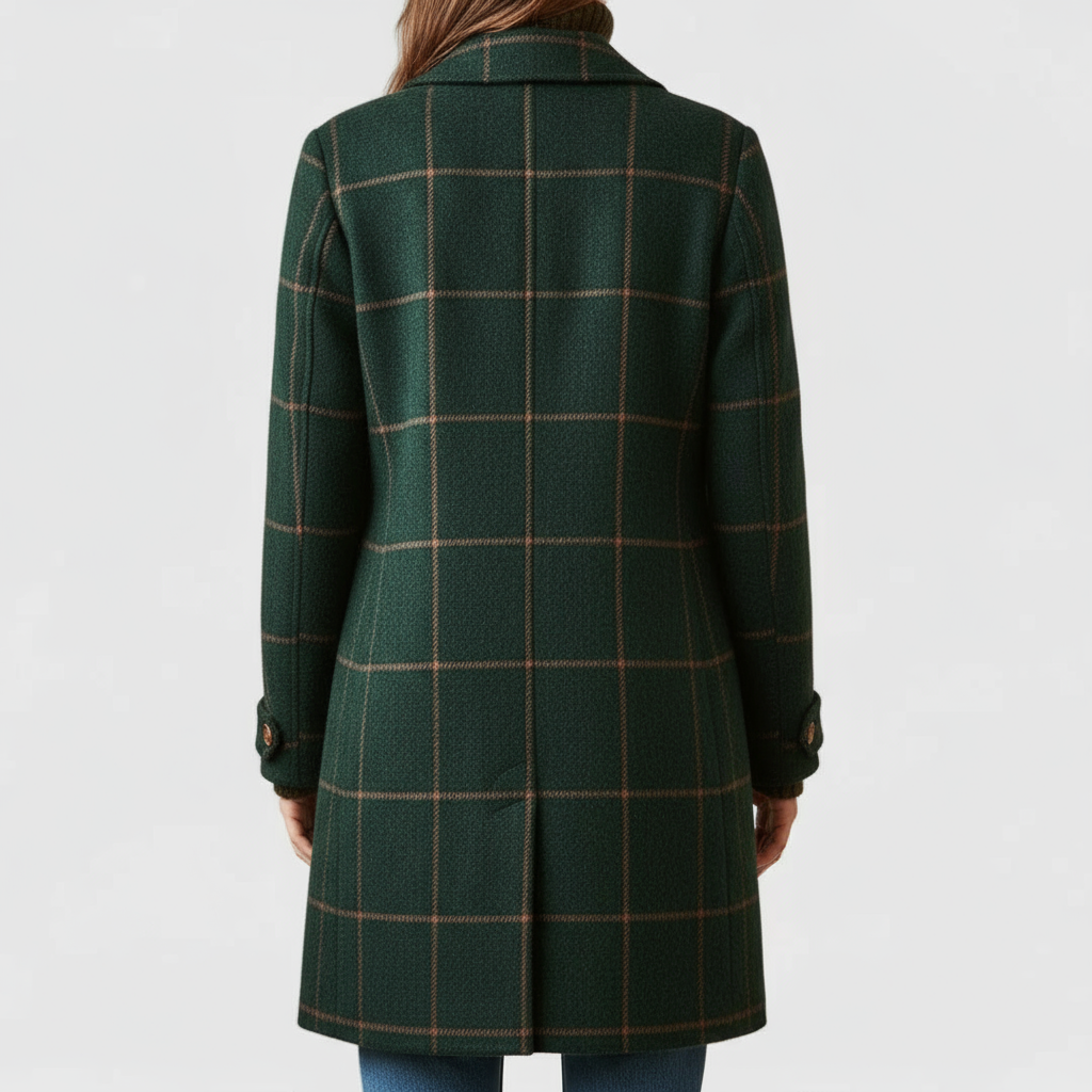 Martina - Cappotto a quadri classico A minha loja