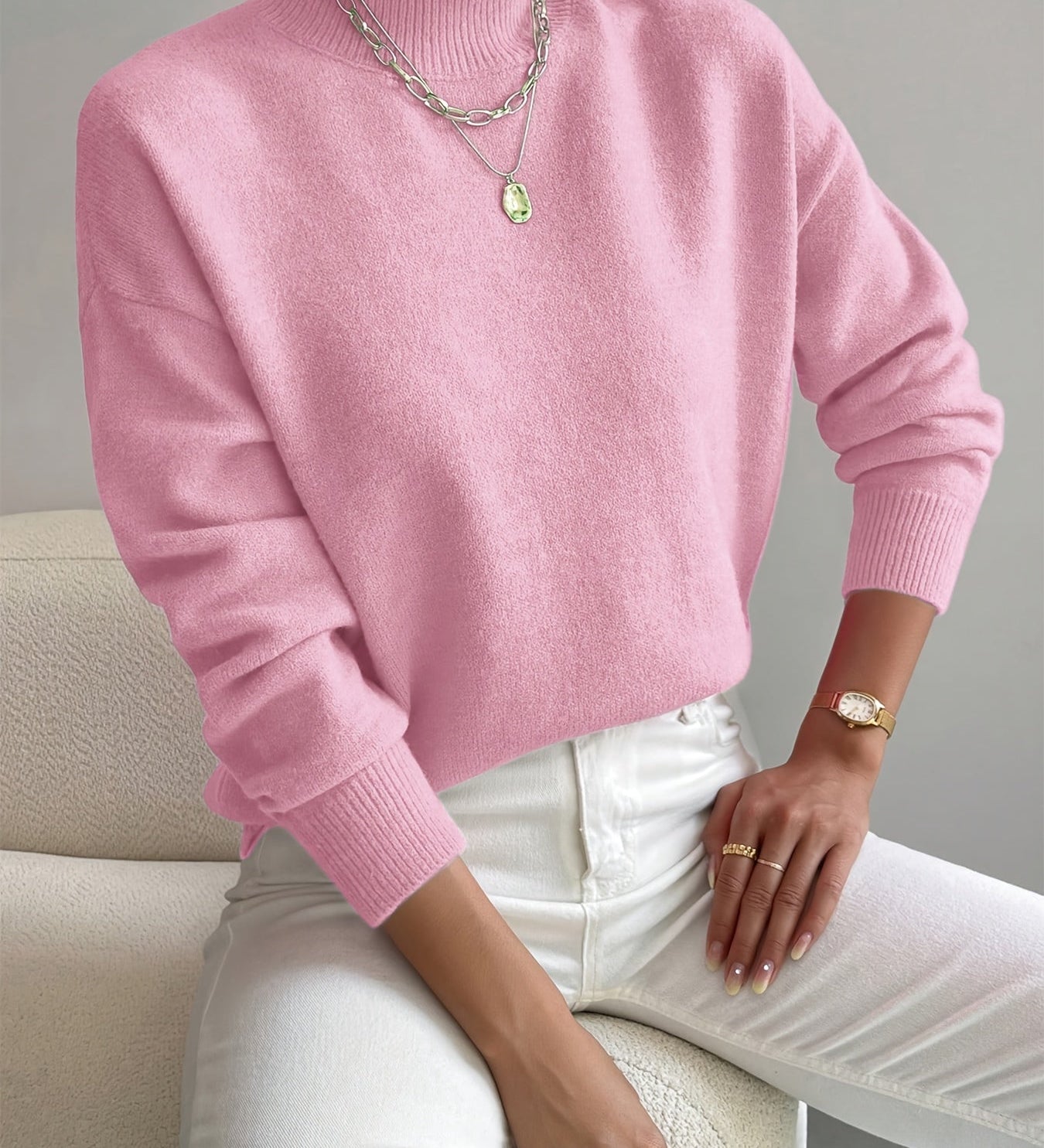 Jennifer | Elegante e Caldo Maglione A minha loja