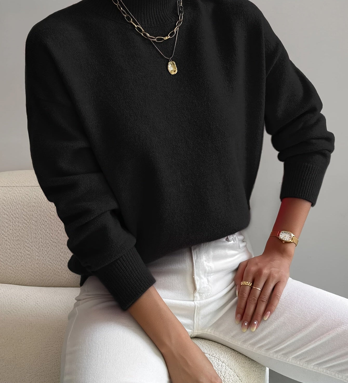 Jennifer | Elegante e Caldo Maglione A minha loja