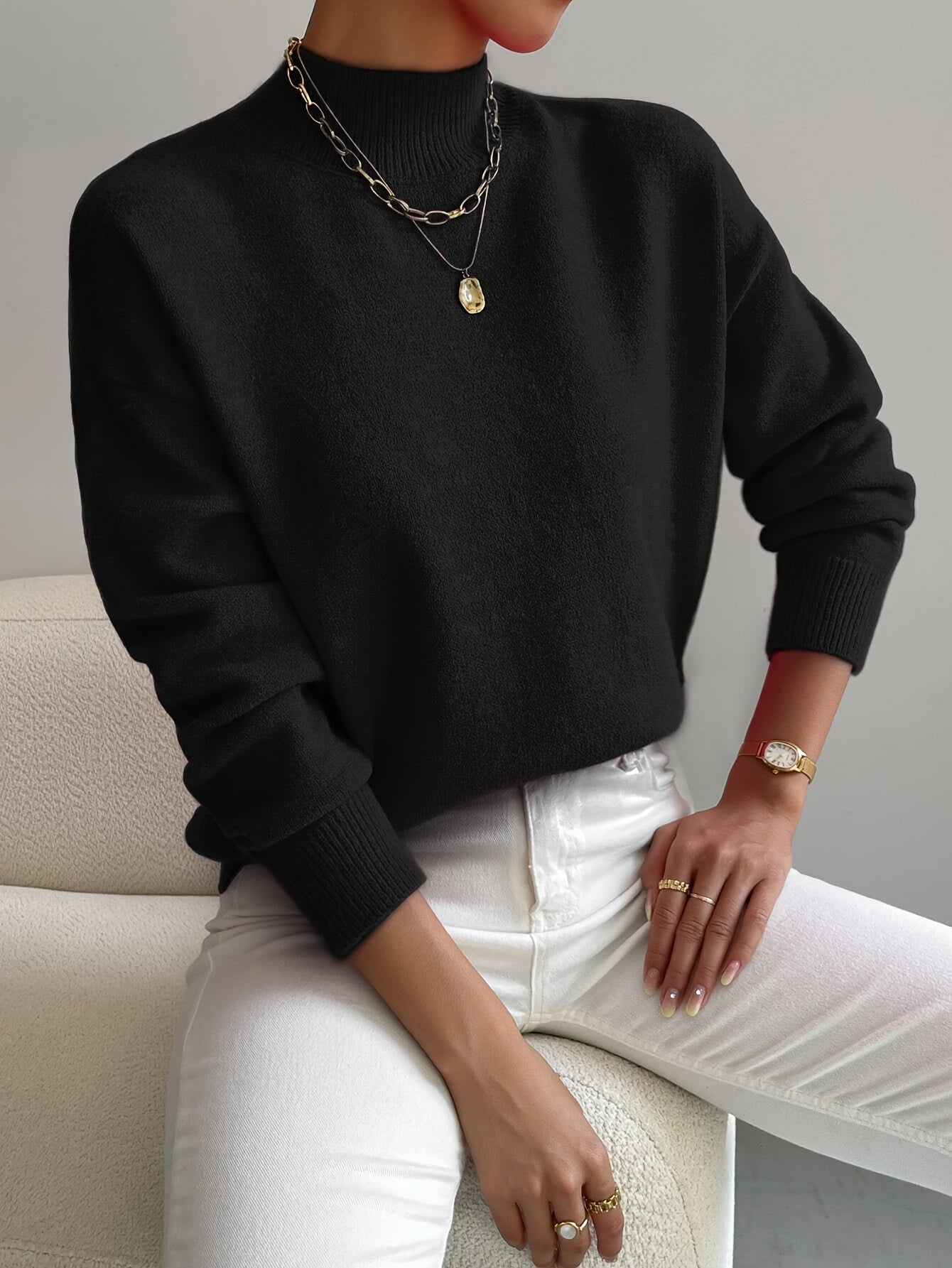 Jennifer | Elegante e Caldo Maglione A minha loja