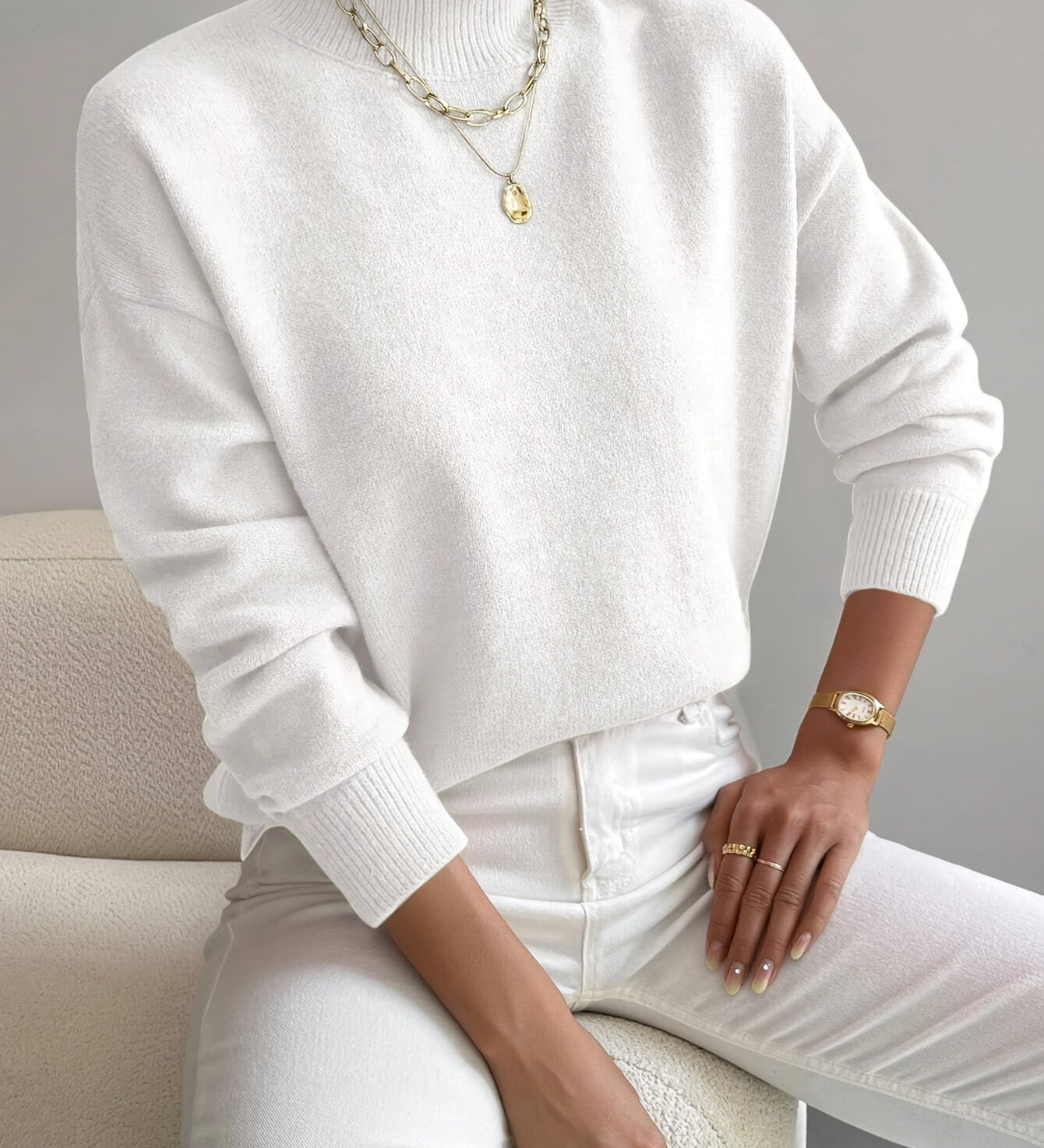 Jennifer | Elegante e Caldo Maglione A minha loja