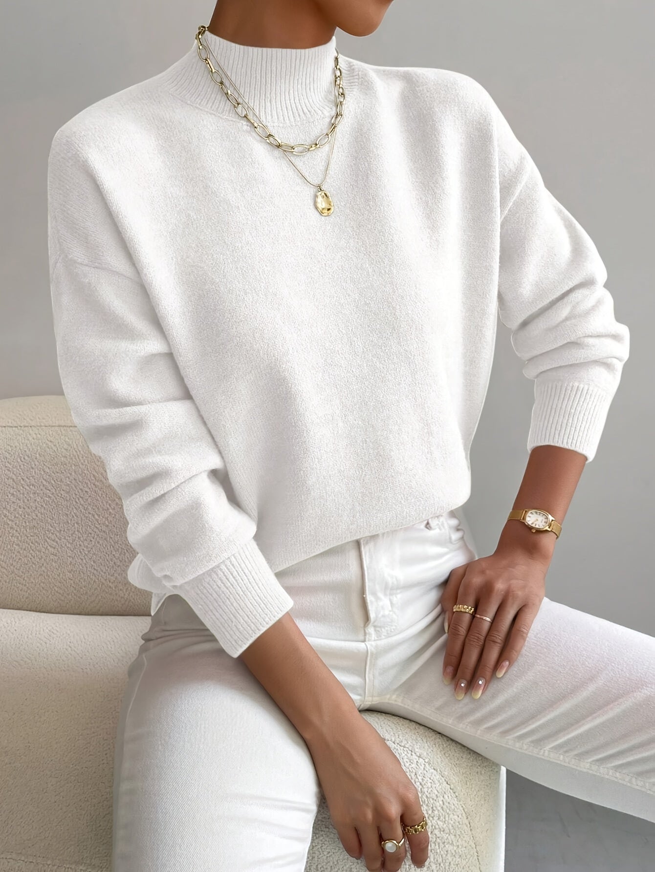 Jennifer | Elegante e Caldo Maglione A minha loja