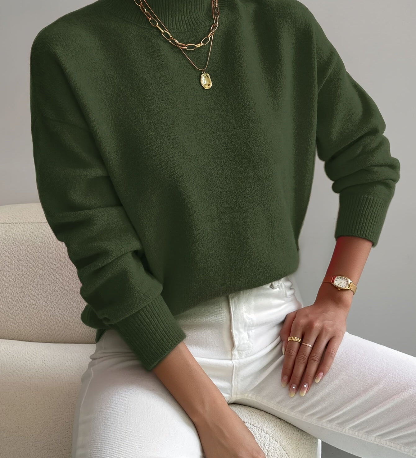 Jennifer | Elegante e Caldo Maglione A minha loja