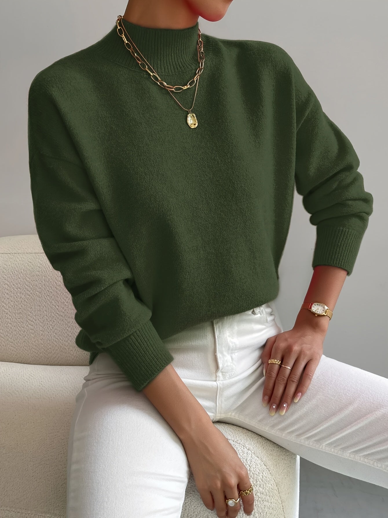 Jennifer | Elegante e Caldo Maglione A minha loja