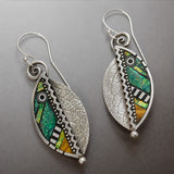 Glamorous Crystal Screw Earrings