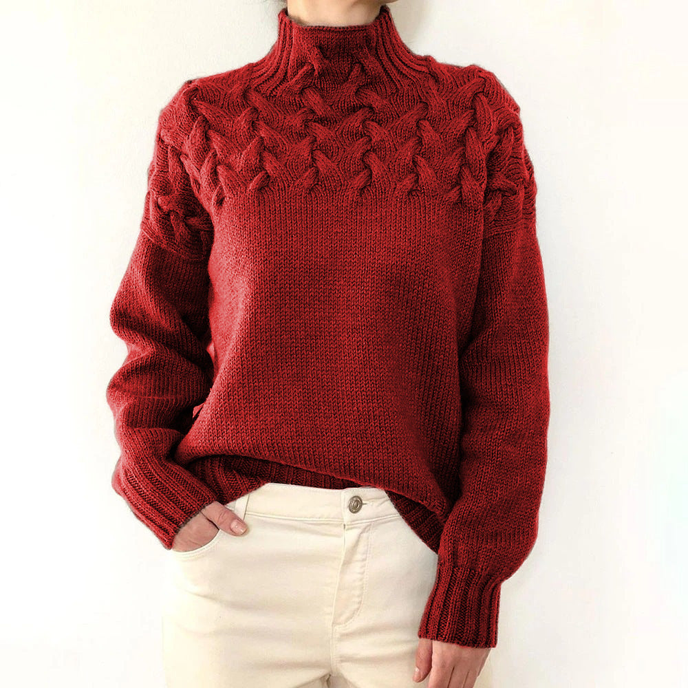 Elena | Maglione caldo con collo alto A minha loja