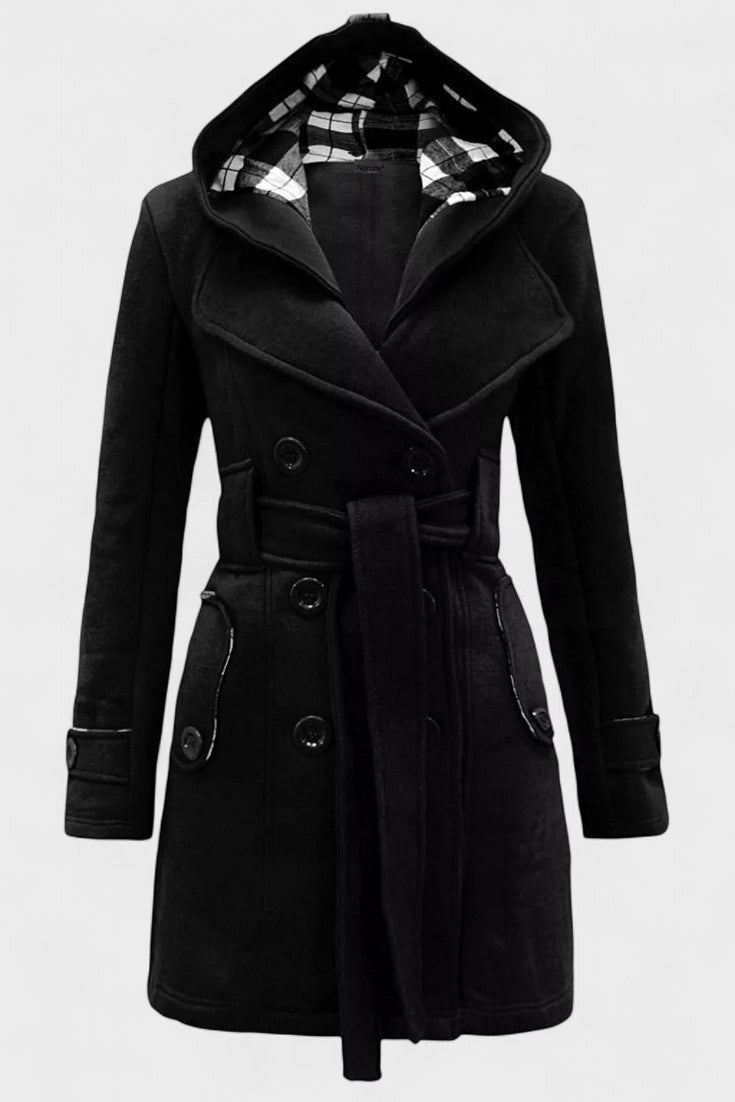 Leona™ | Cappotto elegante a doppio petto A minha loja