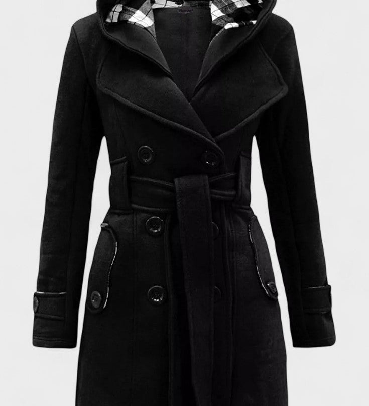 Leona™ | Cappotto elegante a doppio petto A minha loja